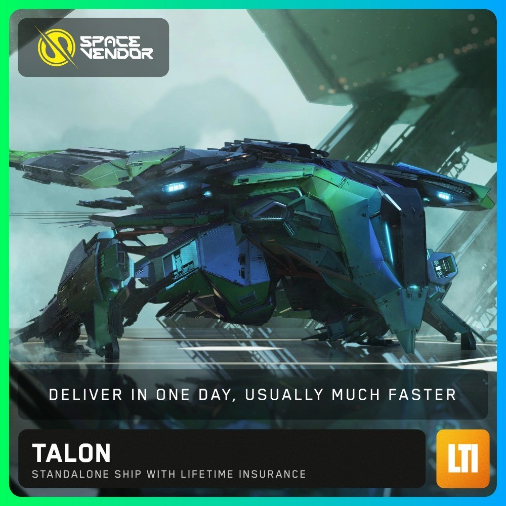 Star Citizen Talon LTI Lifetime Insurance CCUd - Space Vendor