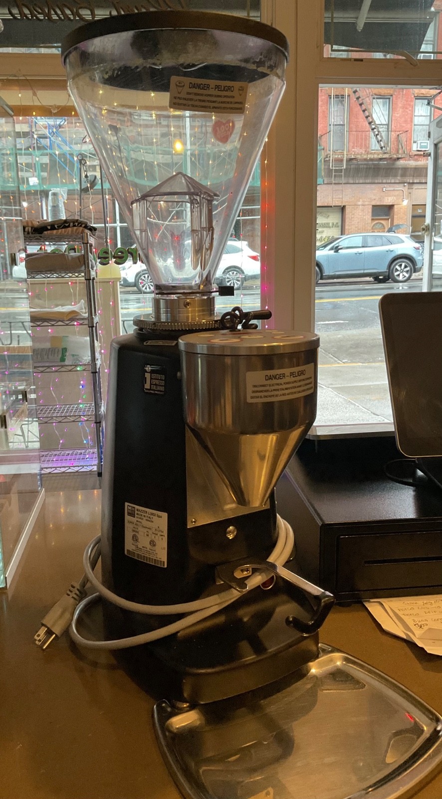 Mazzer Luigi Spa Espresso Grinder