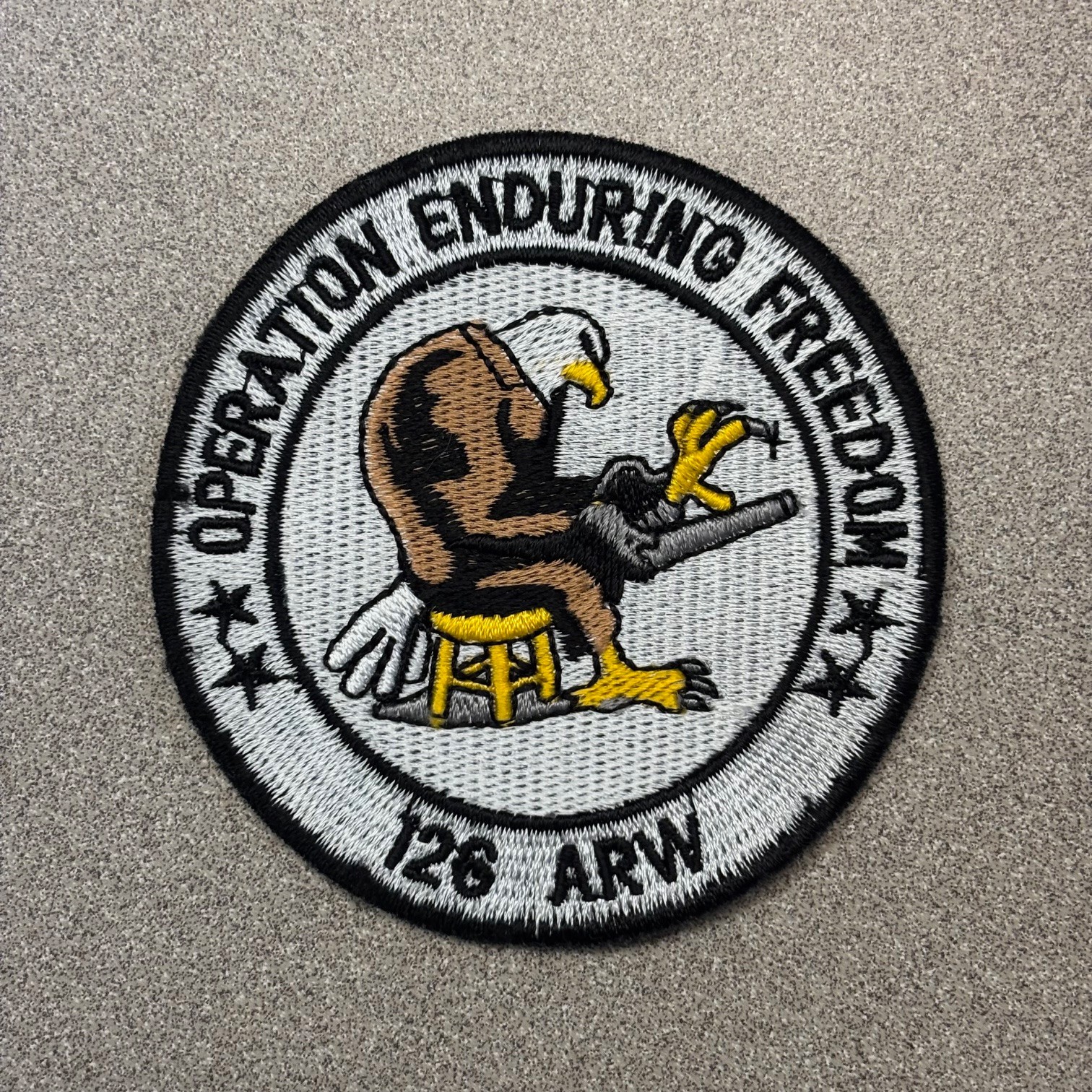 USAF 126th Air Refueling Wing Illinois ANG Air Guard KC-135 Air Force Patch