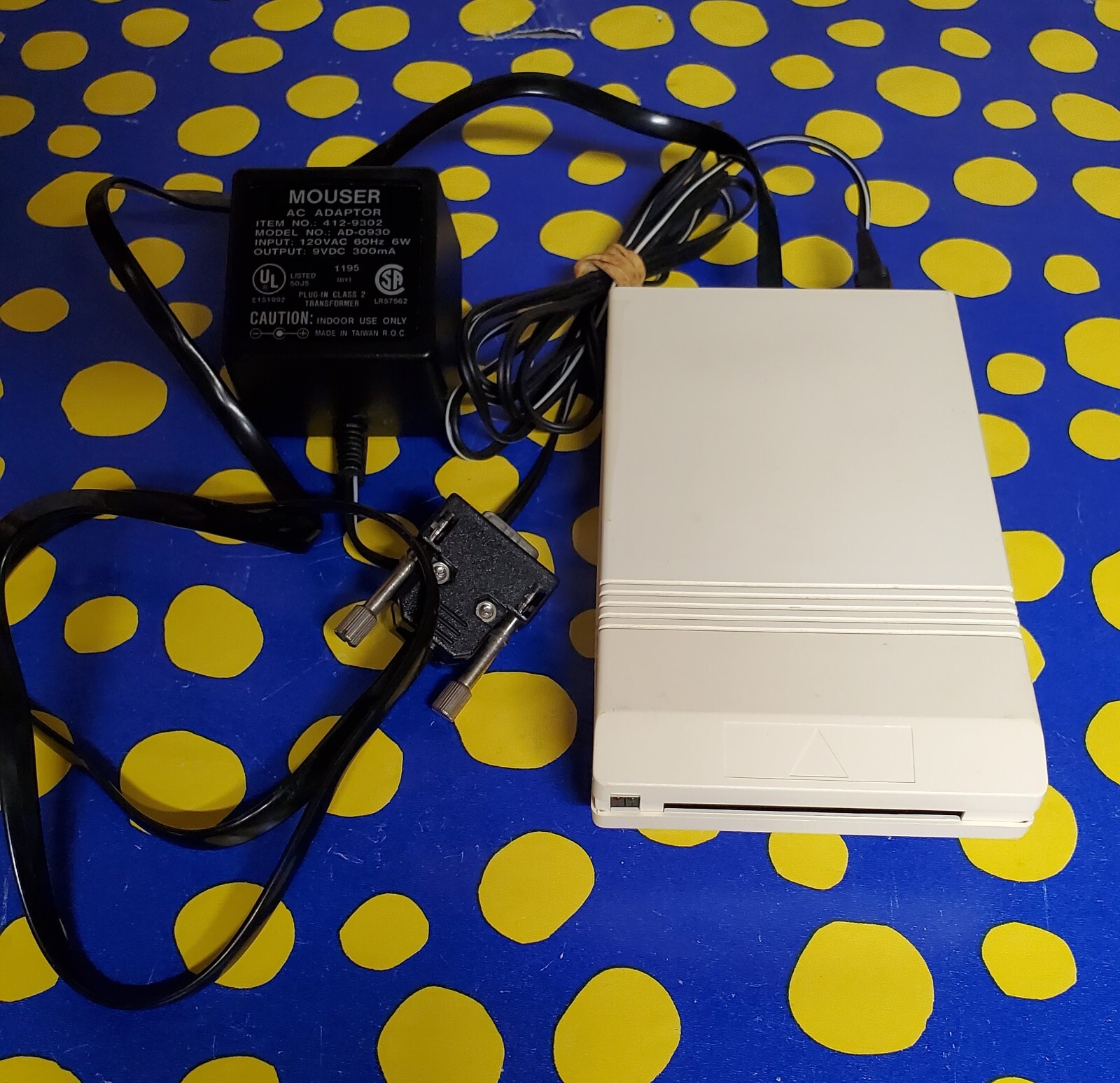 GemPlus GCR200 Card Reader w/ RS232 Cable and Power Supply--WORKS--