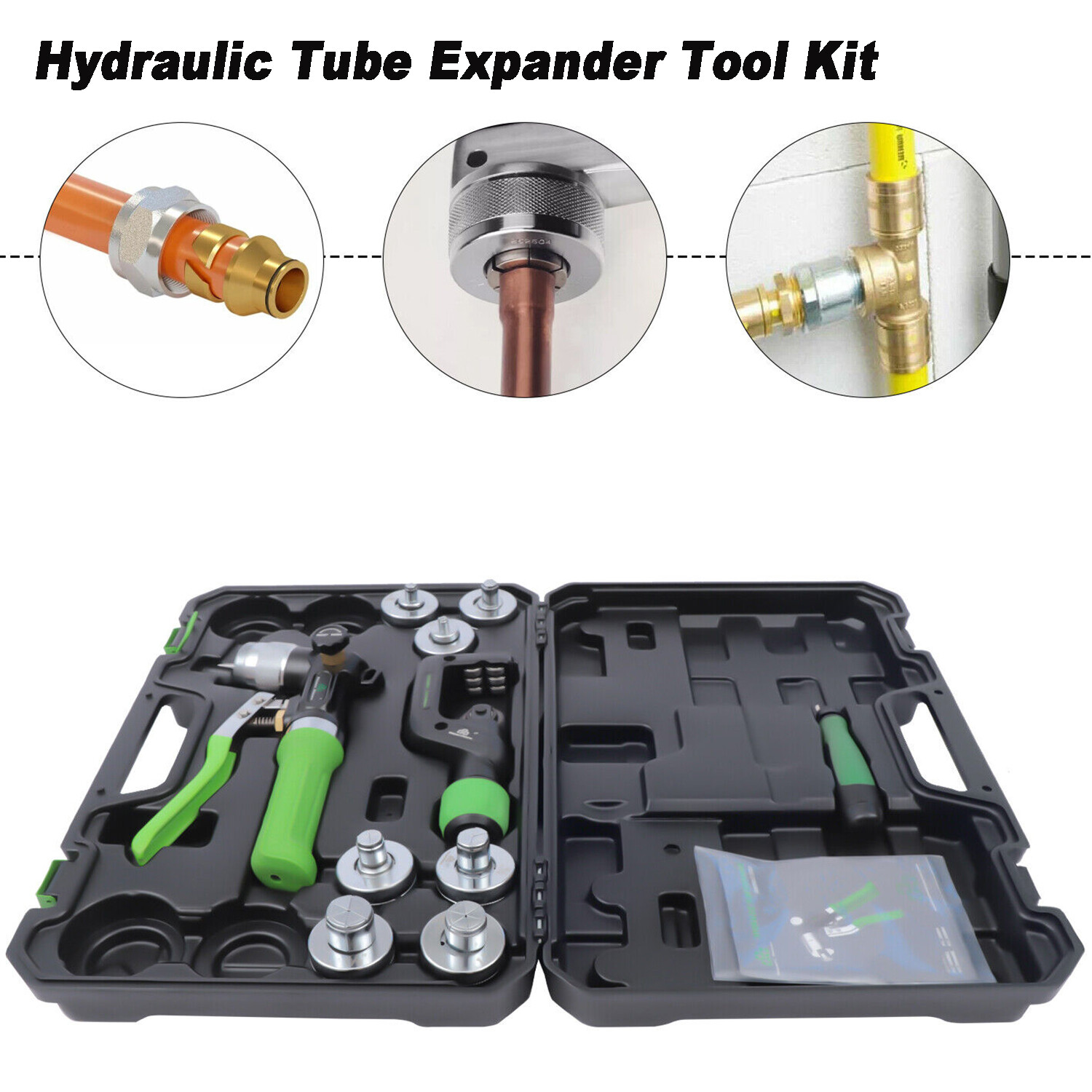 Hydraulic Expander Tubing Expanding Copper Tube HVAC Hydraulic Swaging Tool Kit
