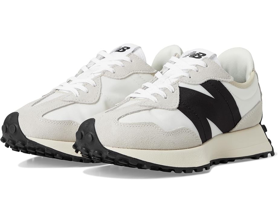 Sale! NewBalance Women's 327, Sea Salt with White and Black Authentic