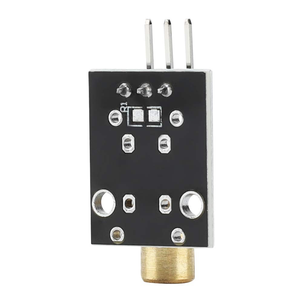 4 Pcs 3 Pin 650nm Red Transmitter Module Dot Diode Copper Head Sensor Module For