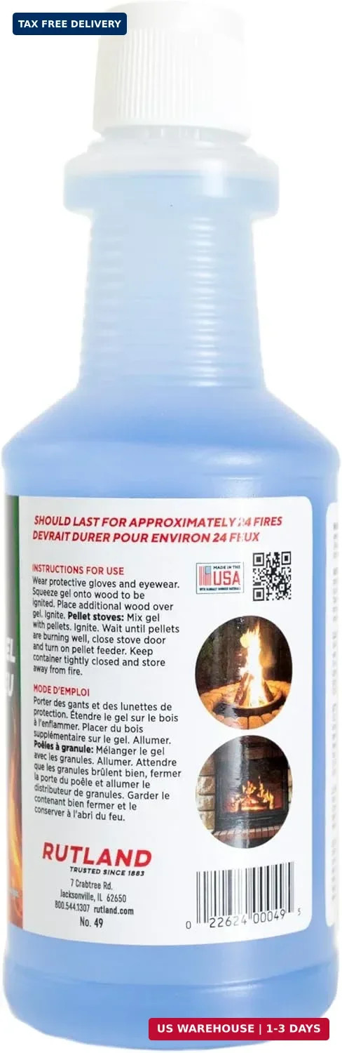 One Match Gel Fire Starter, 16 fl. oz.