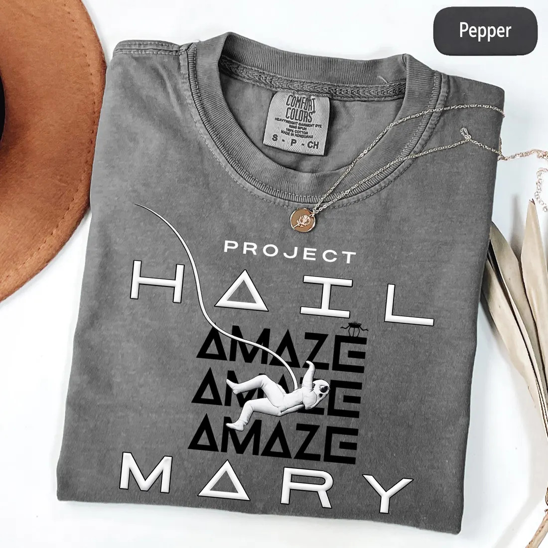 Grace Amaze T-Shirt, Project Hail Mary Rocky Inspired Shirt, SciFi