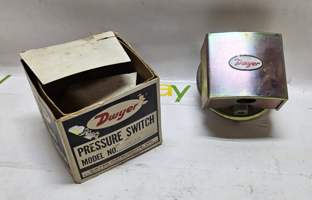 Dwyer Model No. 1822-2 Series 1800 Pressure Switch