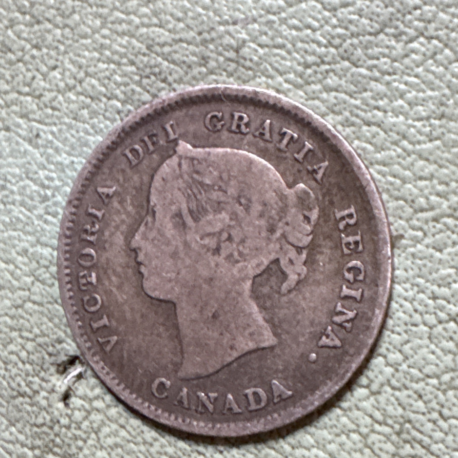 Canada 5 Cents 1893 Silver Coin KM#2