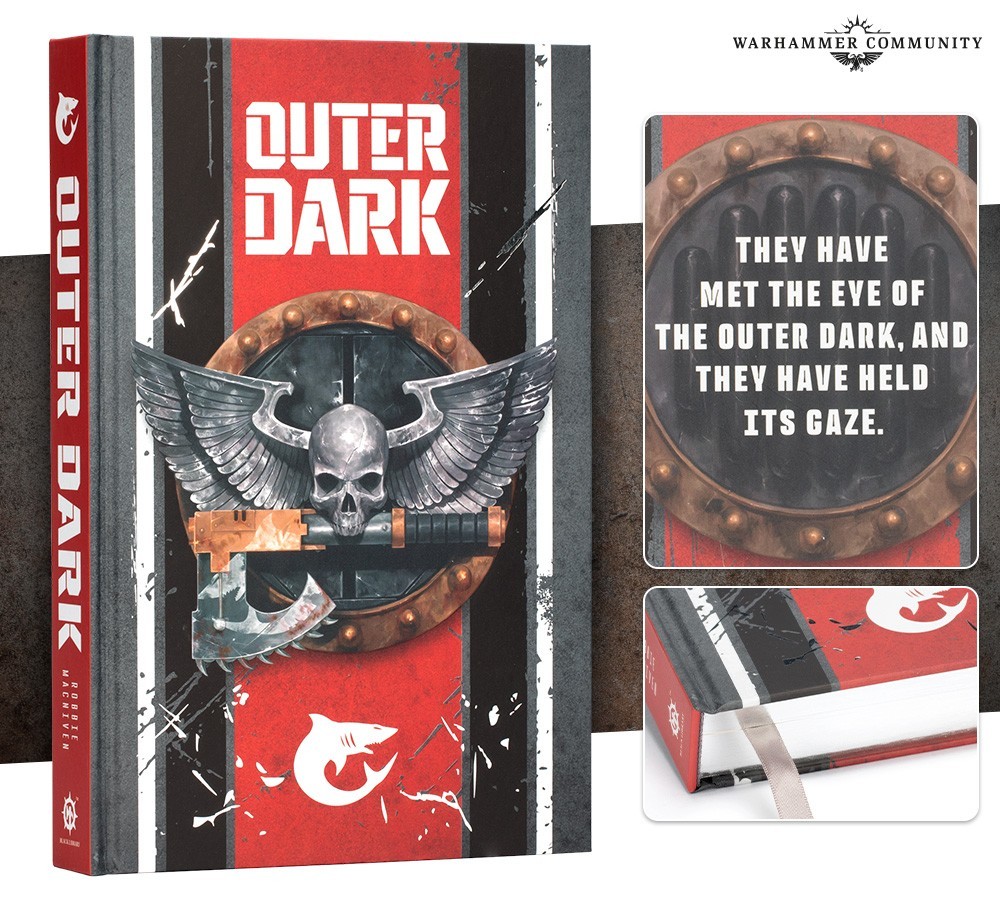 Warhammer Black Library Special Limited Ed. Outer Dark Carcharadons