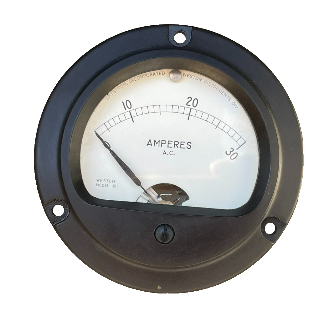 Weston 304 Gauge Instruments AC / 0-30 Amps