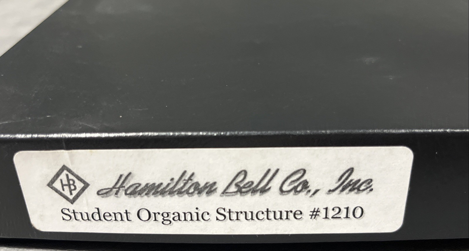 Hamilton Bell Organic Structure Chemistry Molecule Building Molecular Models Set