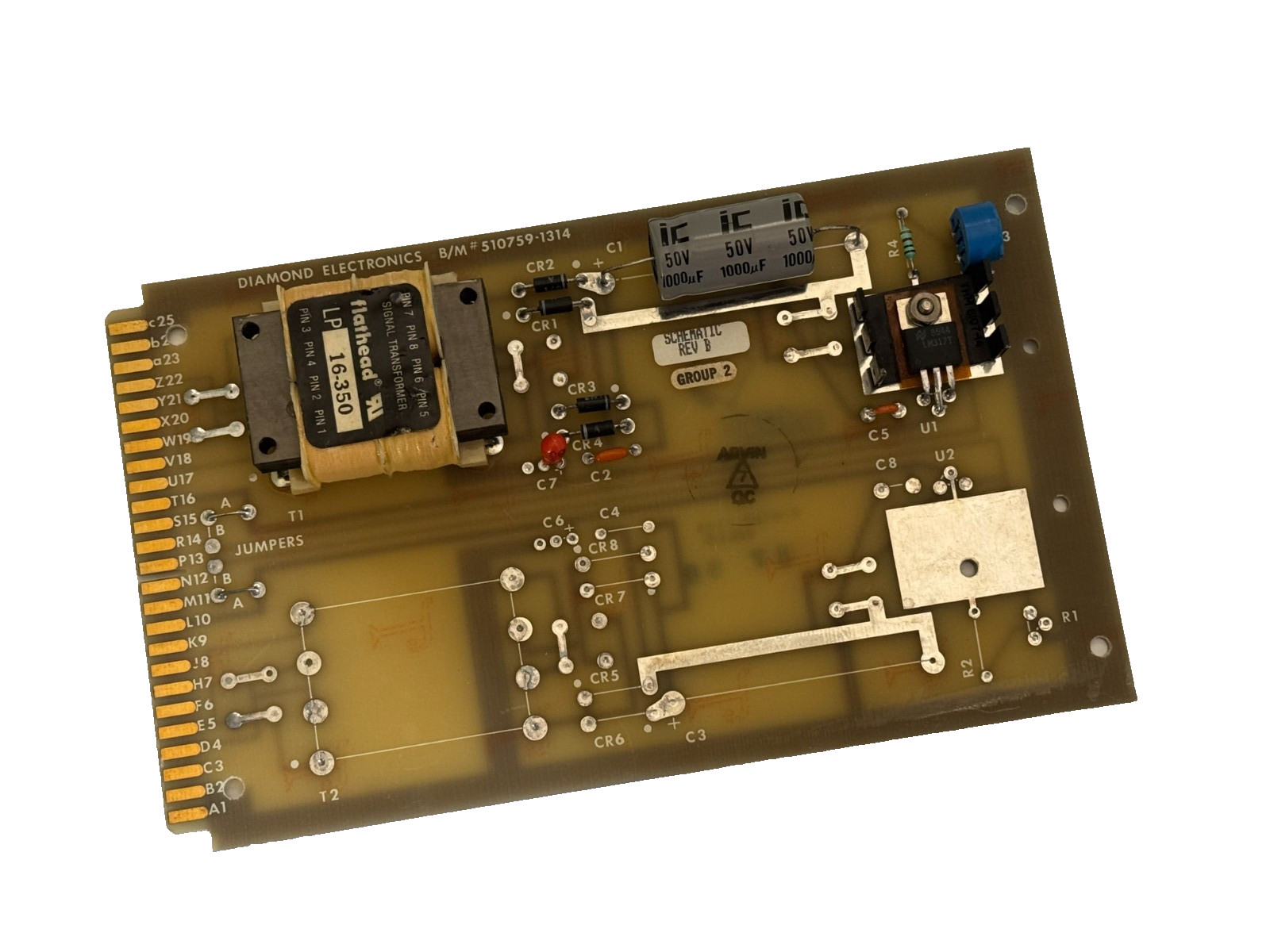 USED Diamond Electronics 510759-1314 REV. D Circuit Board