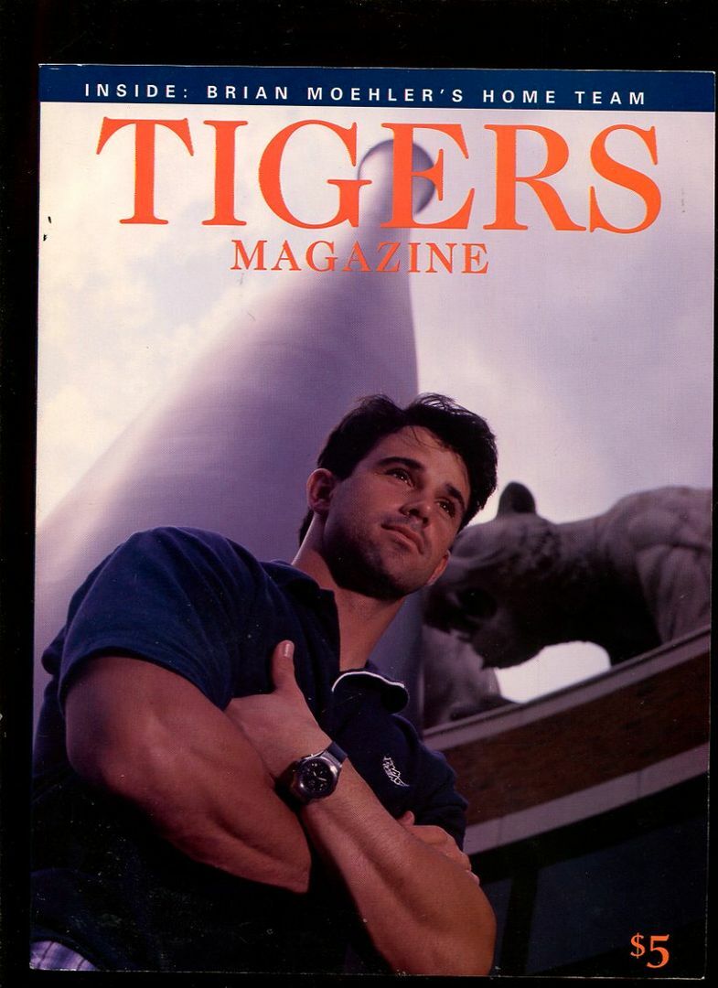 Baseball Program Detroit Tigers 2000 Inaugural Year Comerica Park Baltimore Orio