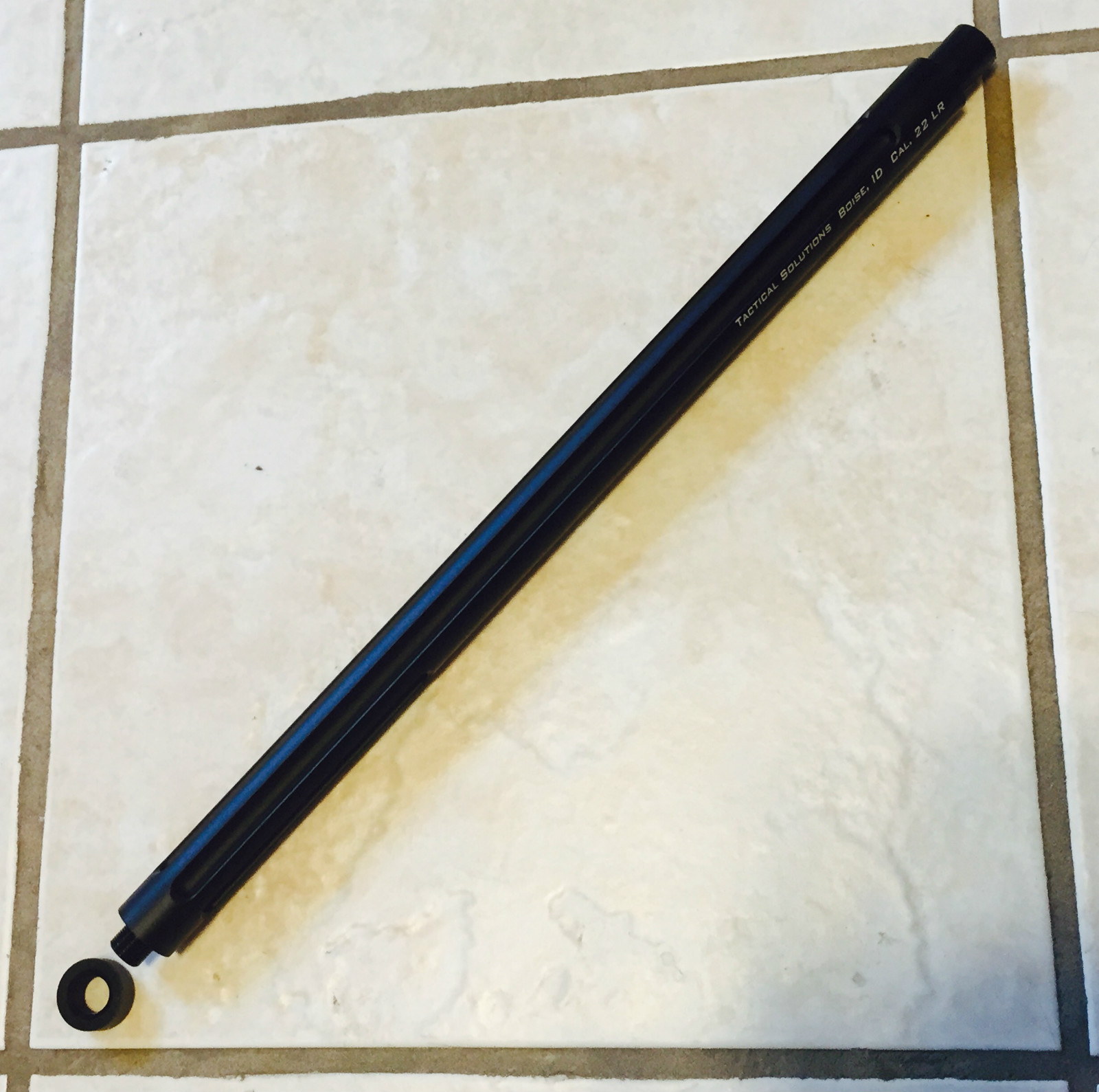 Tactical Solutions X-Ring 10/22 Matte Black Fluted Threaded Barrel 1022TE-MB