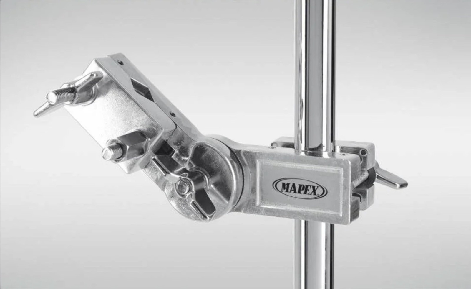 Mapex AC904 Center-Ratchet Adjustable Multi-Purpose Clamp - Silver.