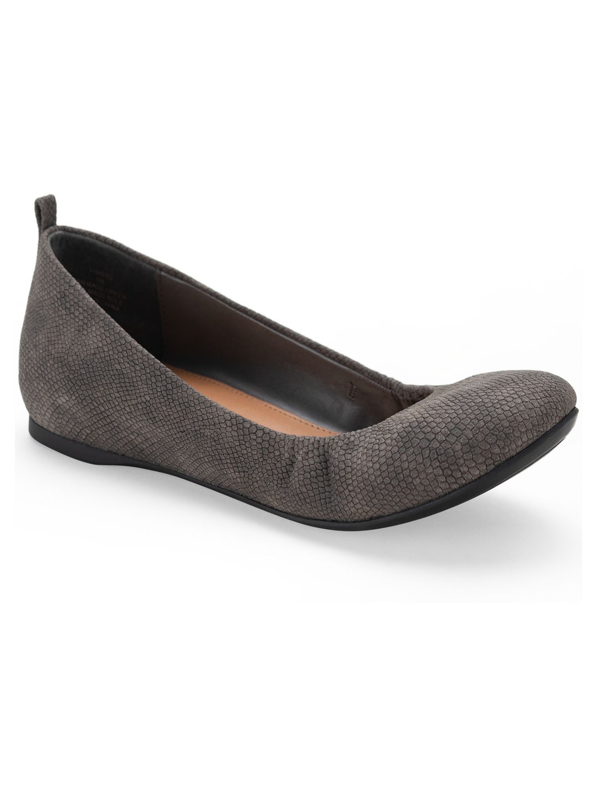 STYLE & COMPANY Womens Gray Scale Vinniee Toe Wedge Slip On Ballet Flats 7 M