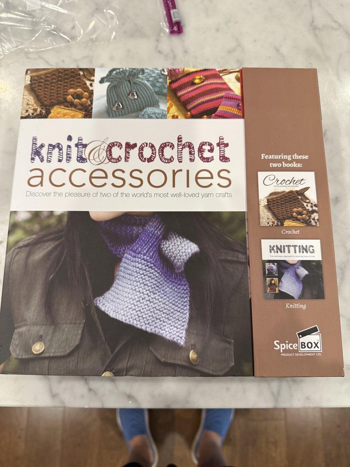 KNITTING AND CROCHET KIT Knit & Crochet Accessories books yarn knitting needles