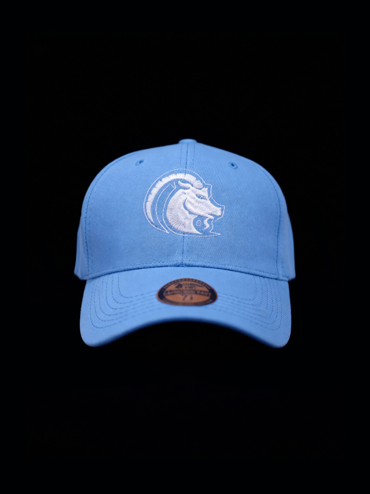 Capricorn Baby Lux Sky Cap Baby Blue White Embroidered Logo Adjustable