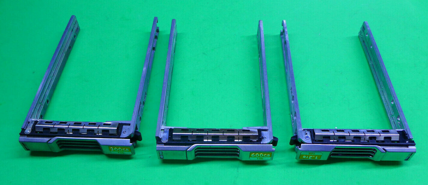 (LOT OF 3 )Dell Equallogic PS6100X PS6110XV PS4100E SAS SATAu Caddy Tray 18KYH