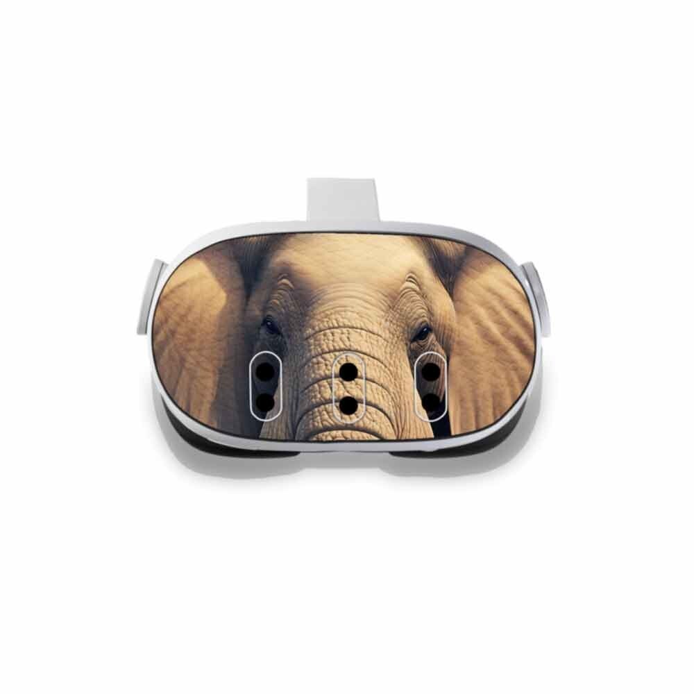 Elephant Eyes Decal Compatible with Meta Quest 3 Headset Protect Vinyl Decal