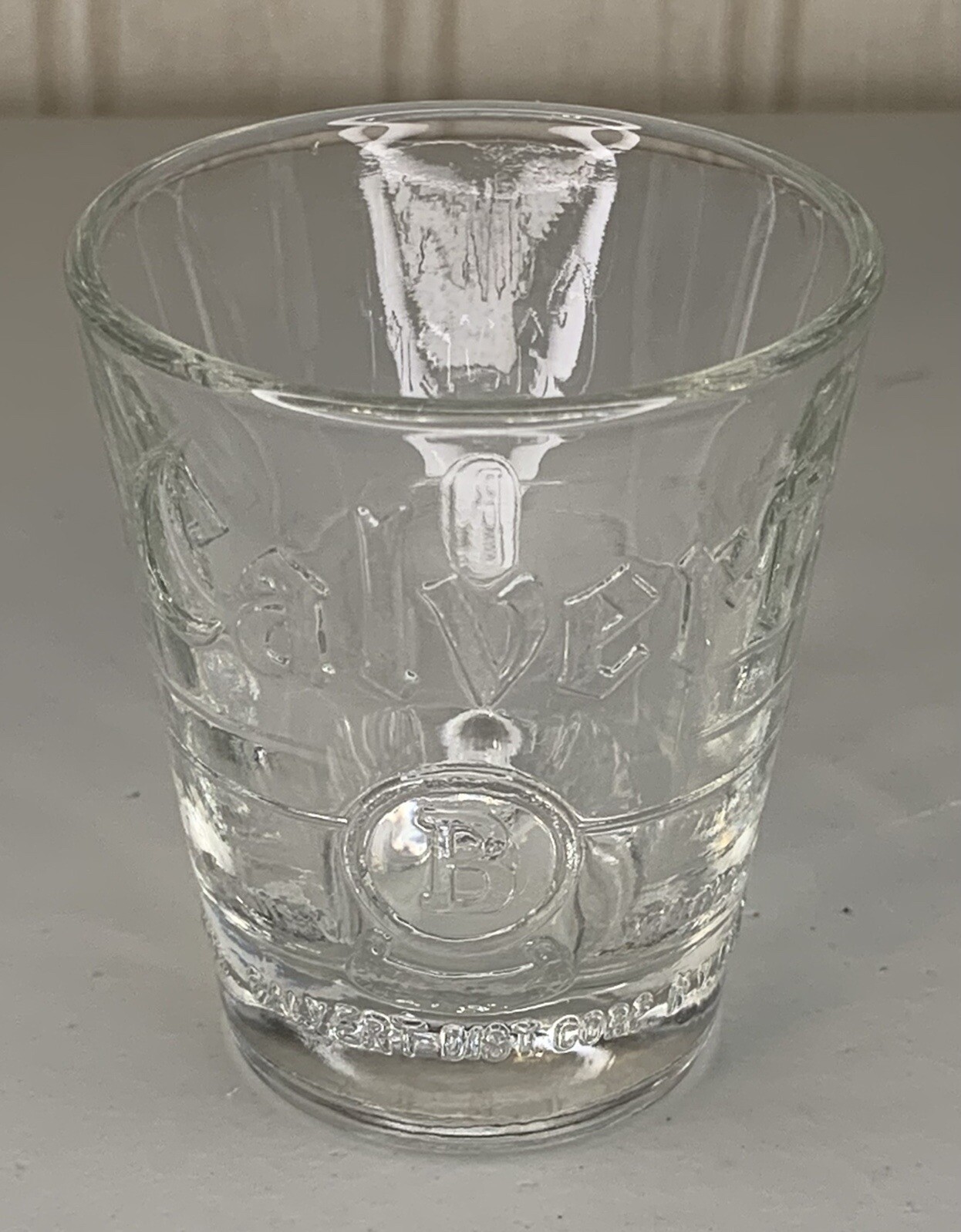 Calvert Reserve B Embossed Shot Glass