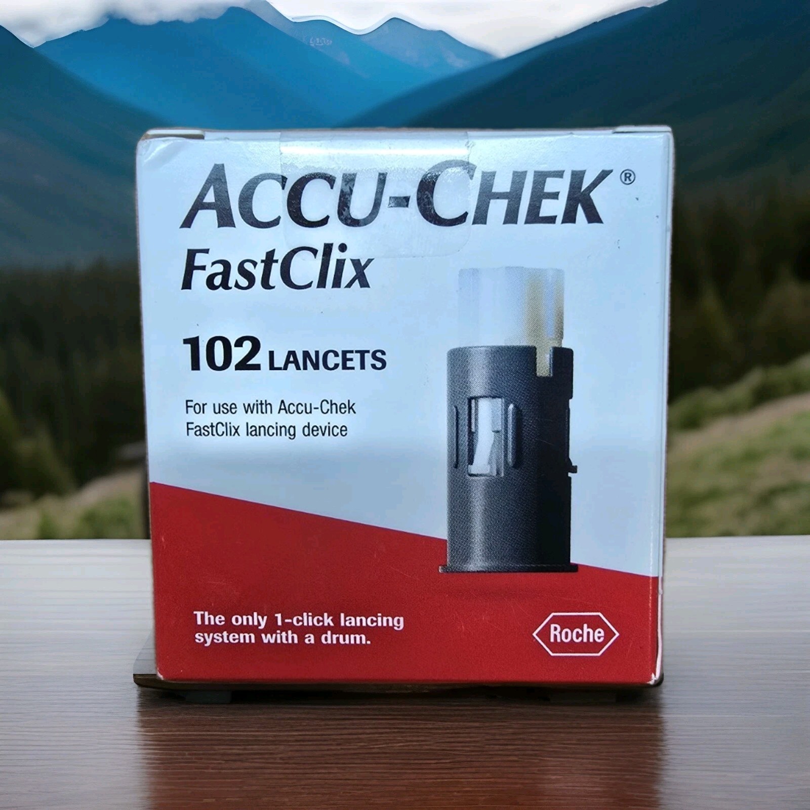 Accu-Chek FastClix Diabetes Testing Lancets 102 Pieces