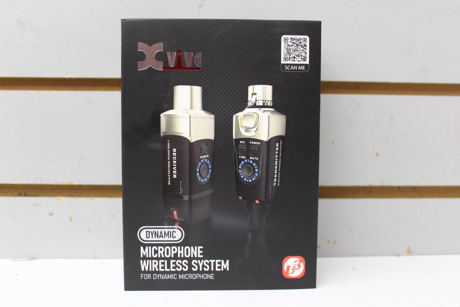 Xvive U3 Wireless Microphone System 2.4GHz Wireless XLR Transmitter and Receiver