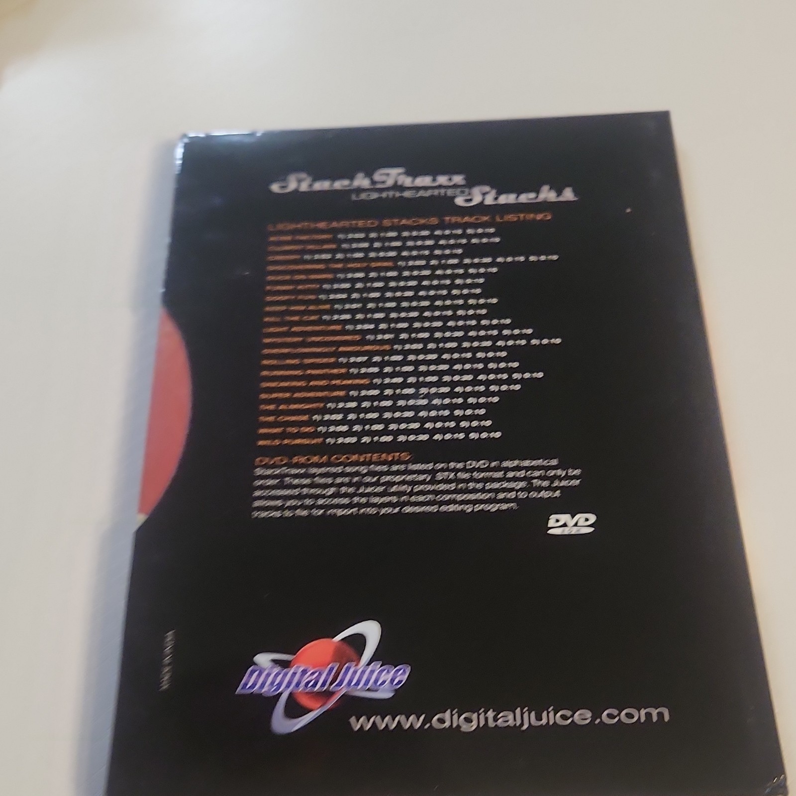 Digital Juice StackTraxx Lighthearted Stacks Layered Music DVD-ROM Windows