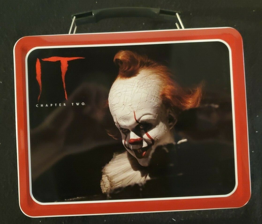 Classic IT Chapter Two - Tin Tote Metal Lunch Box / Pennywise Killer Clown