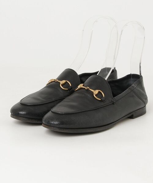 Womens GUCCI GUCCI Flat Pumps 35.5 Black Women s