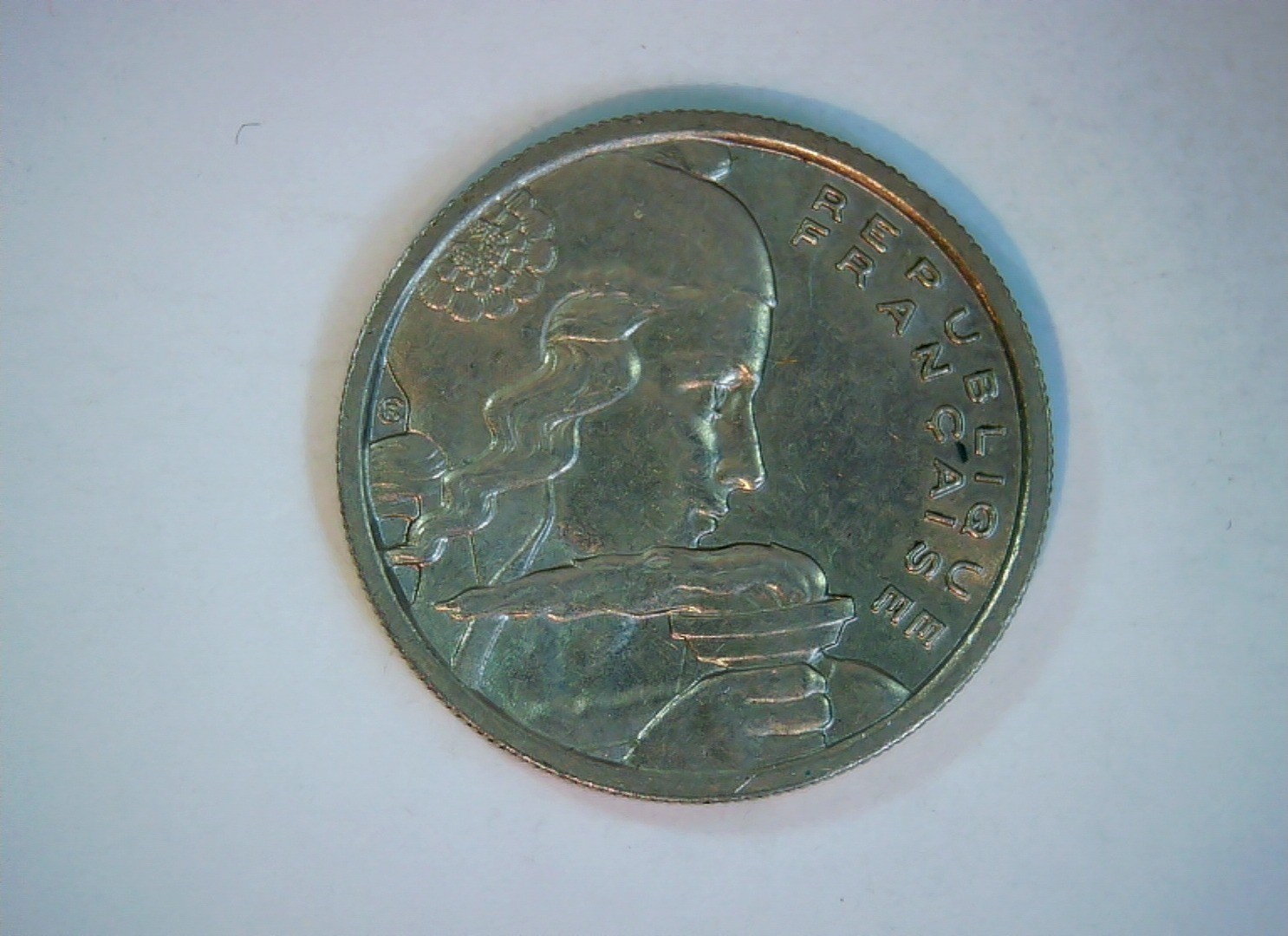 France 1954 100 Francs Fourth Republic 100 Francs (Marie Curie) Coin