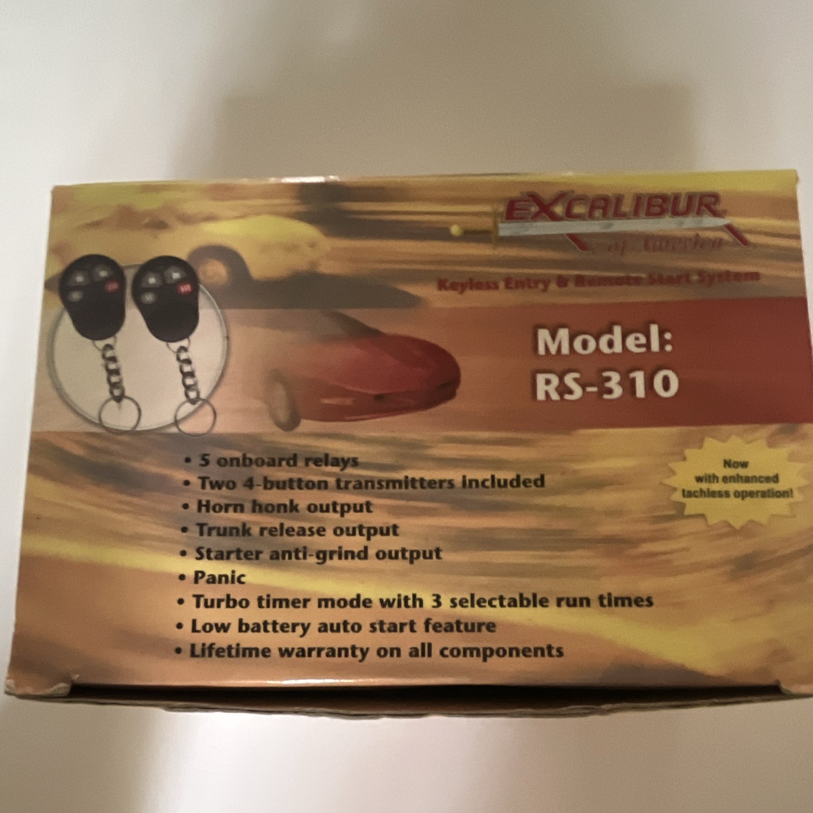 Remote Start- Excalibur RS-310- Keyless Entry & Remote Start (NOS)
