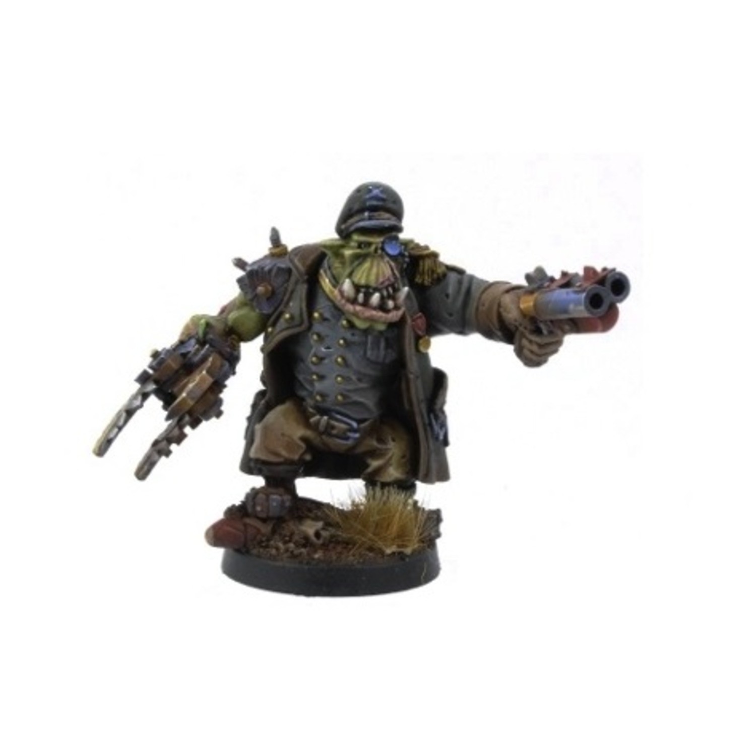 Kromlech Sci-Fi Orc Mini Greatcoat Officer Pack New