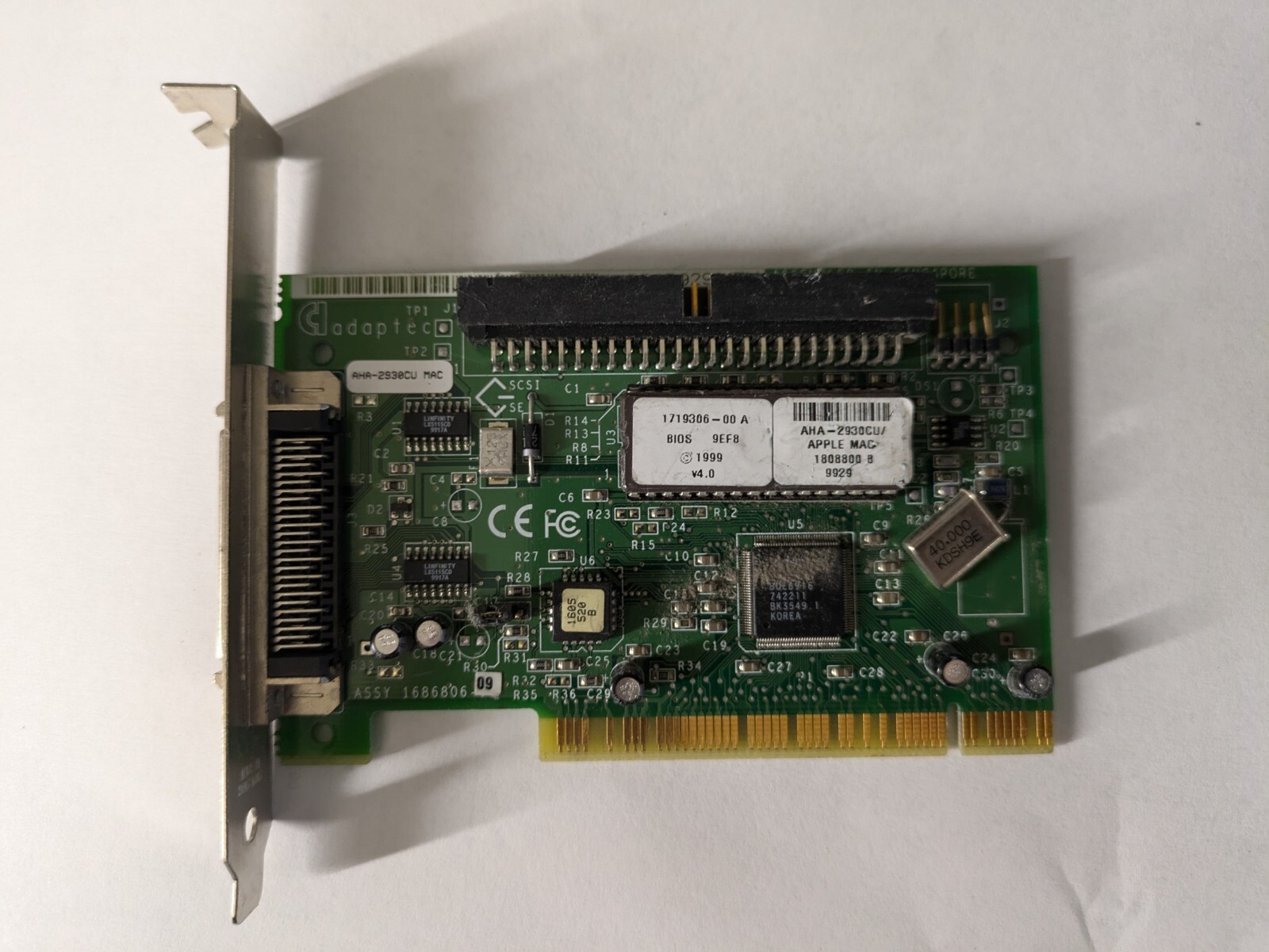 Apple 2930CU SCSI PCI Card Tested