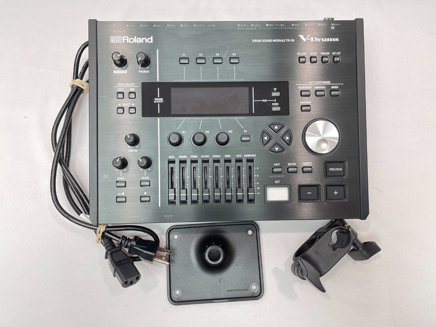 Roland TD-50 Electric Drum Brain Module V-Drum TD50 - w/TD-50X Upgrade !!!