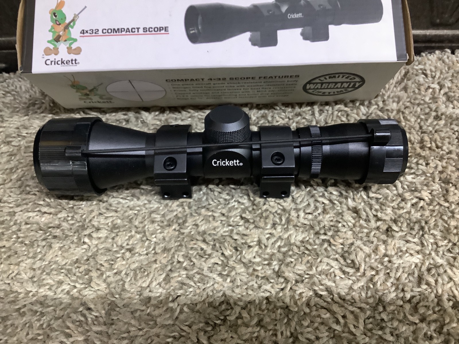 Keystone Crickett 4x32 Quick Focus Rifle Scope #KSA054