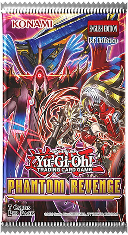 Yugioh Phantom Revenge Booster Pack 1st Edition w/ 7 cards per pack