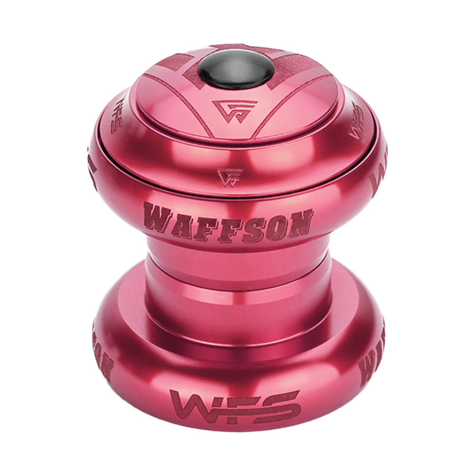 WFS NV.73 1 Inch CNC Alloy Threadless Headset with Top Cap , Rose Gold