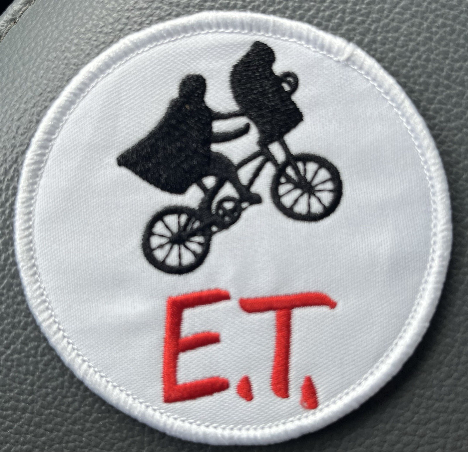 E.T. Phone Home Iron Sew Patch Vintage Style Retro Hat Cap