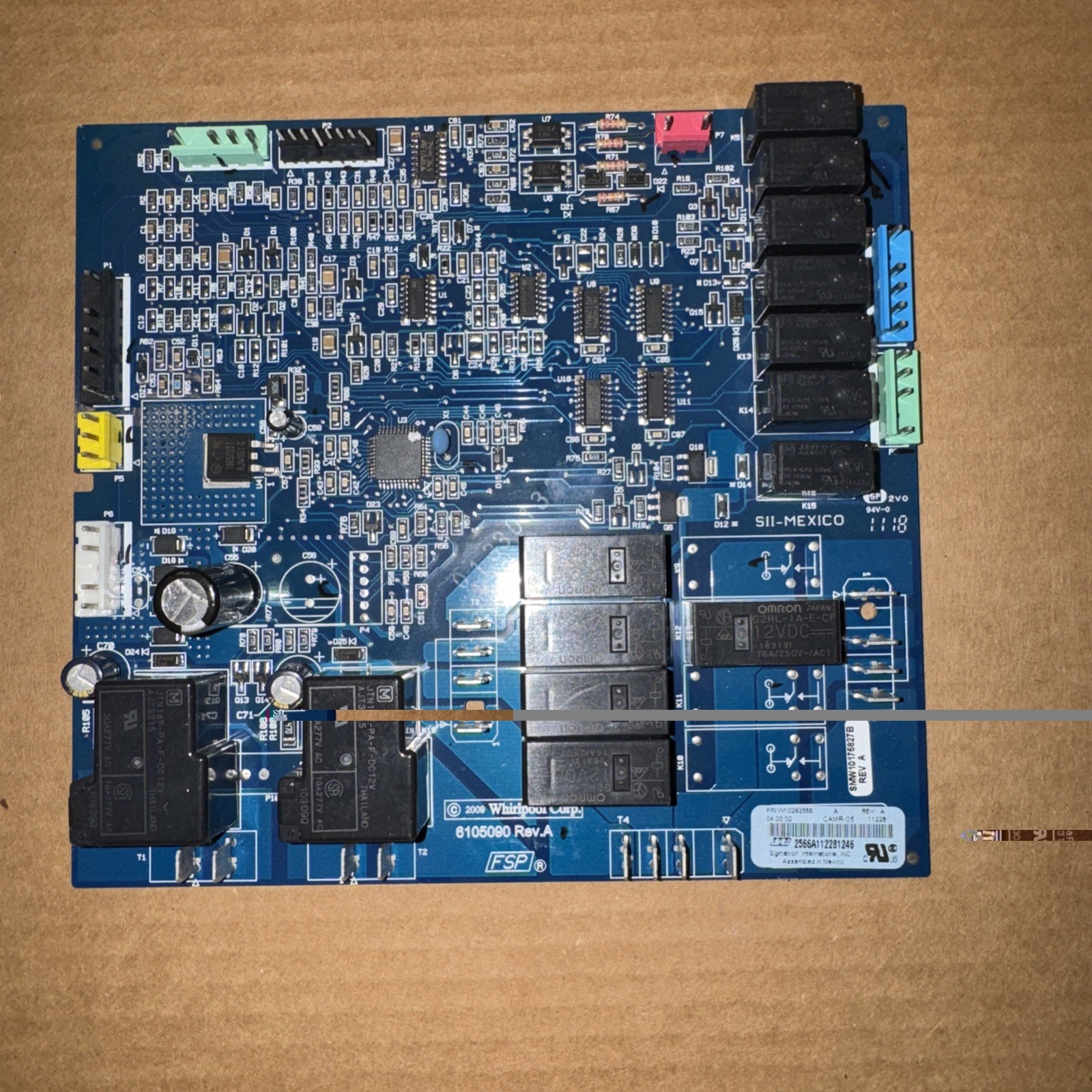 NOT TESTED (READ) Jenn-Air W10292566 Double Wall Oven Electronic Control Board