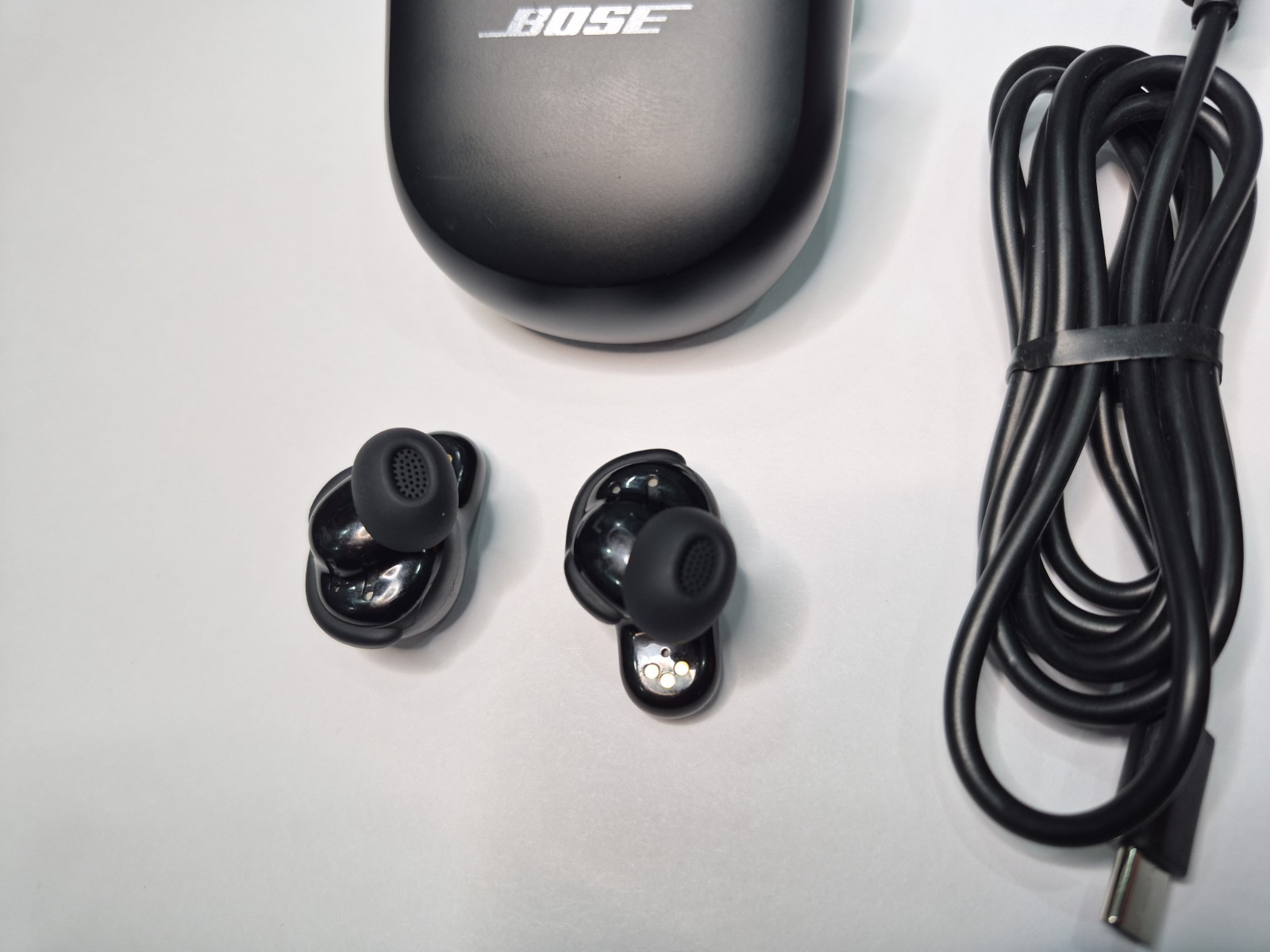 Bose QuietComfort Ultra Wireless Noise Cancelling In-Ear Earbuds - Black