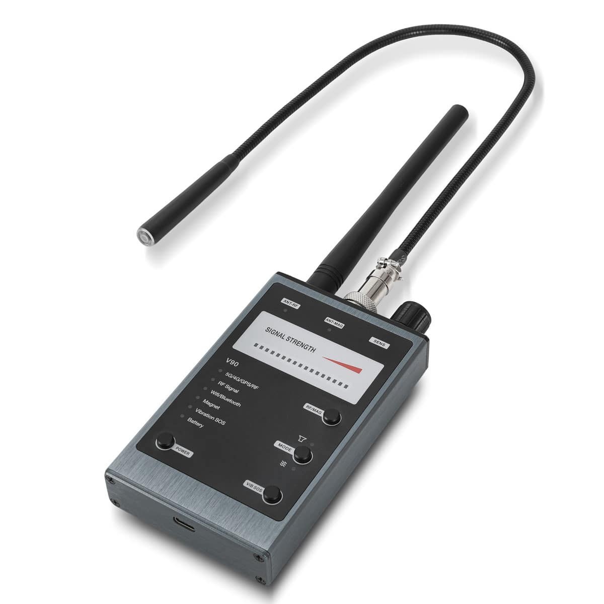 Listening Device Detector RF Bug Finder GPS Tracker Scanner 5G 4G Bluetooth