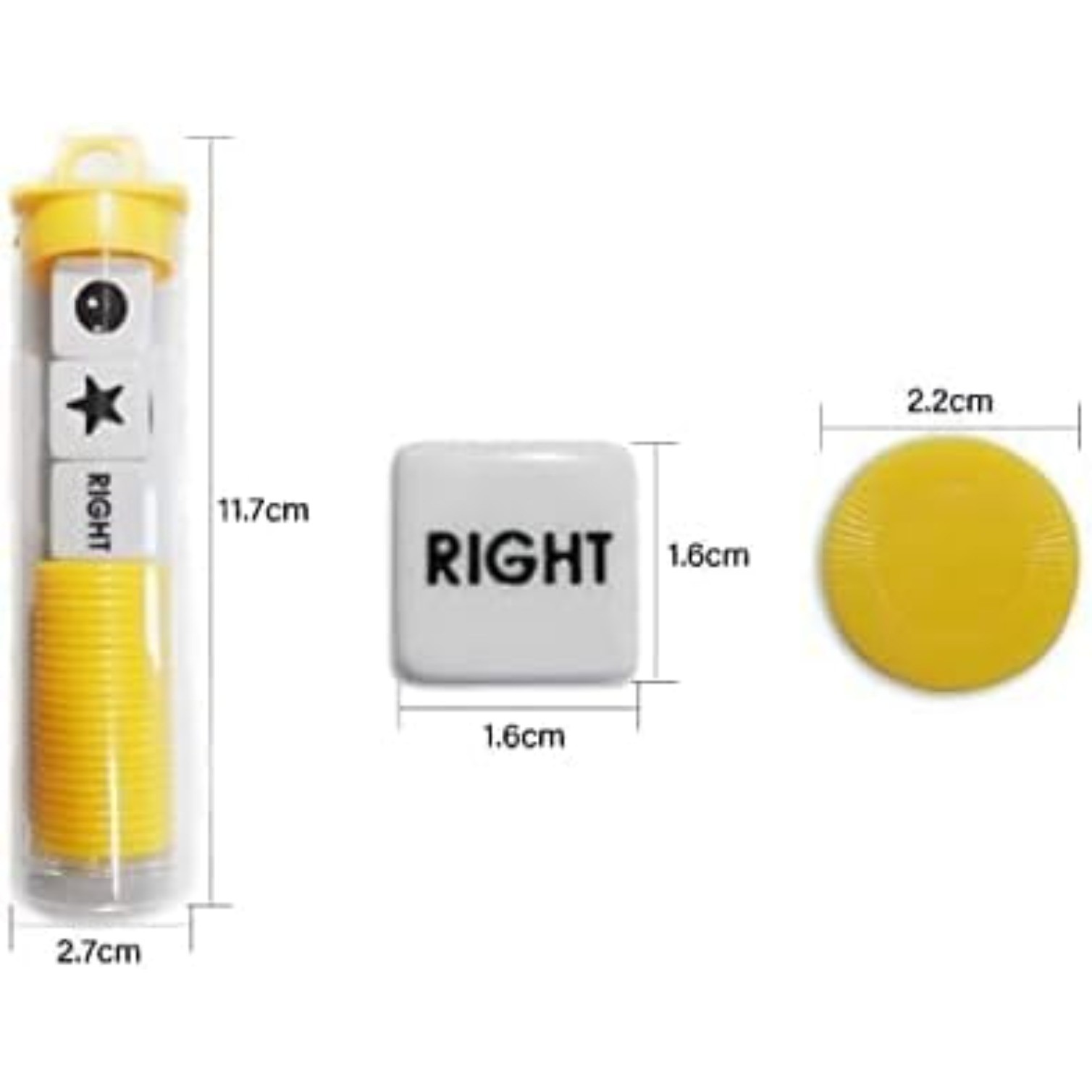 4 Pack Left Right Center dice Game Prime