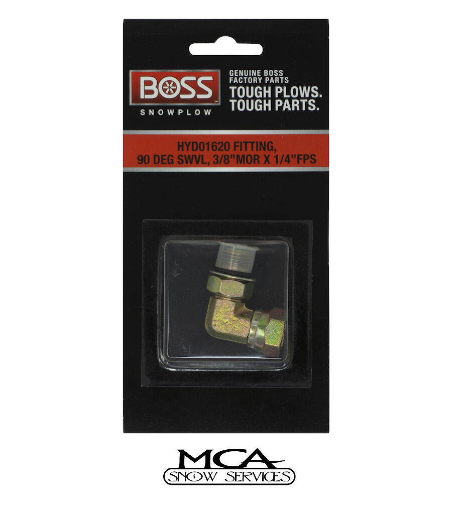 OEM BOSS SNOW PLOW HYDRAULIC FITTING  HYD01620