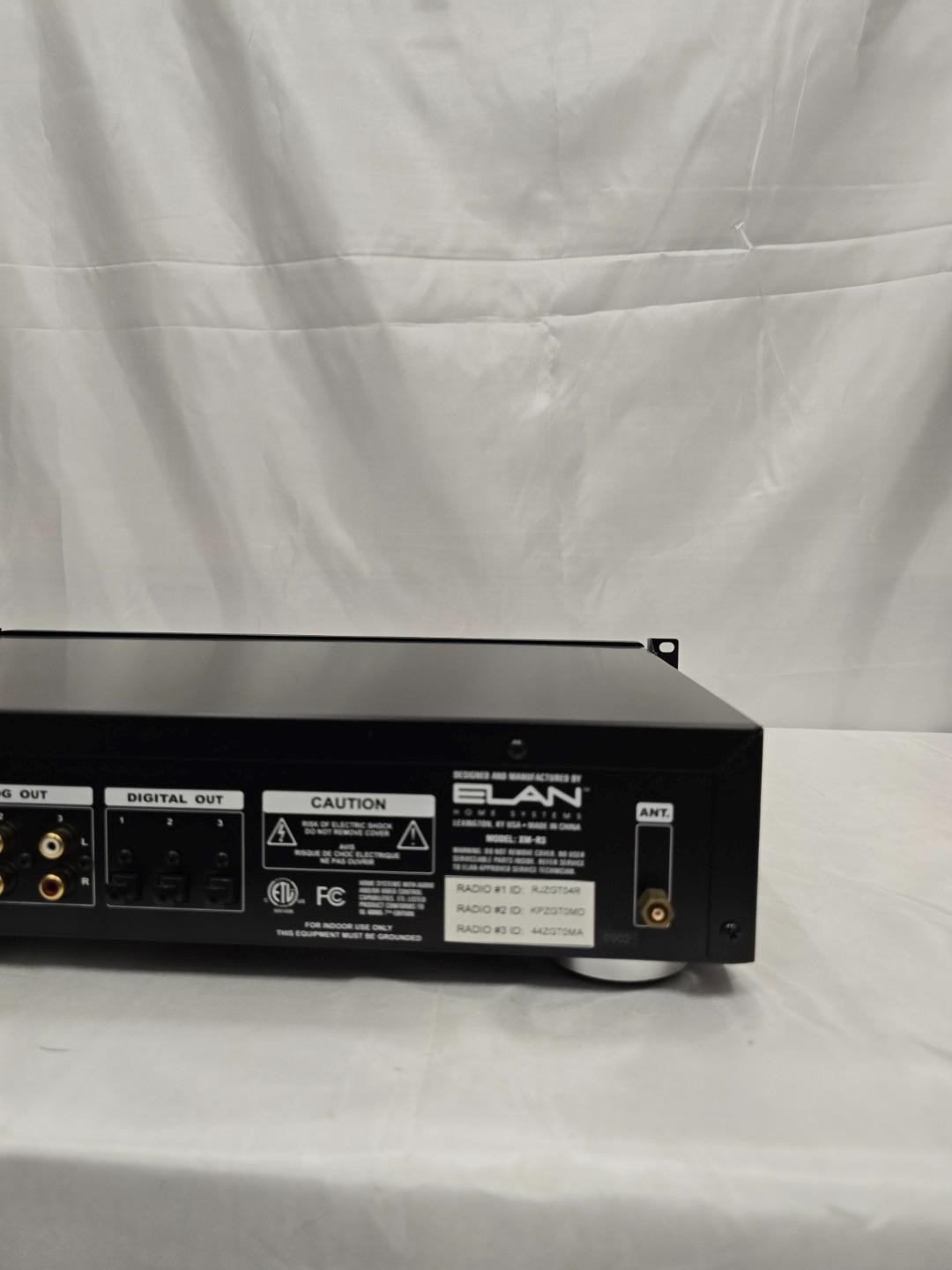 Elan XM-R3+ Multi-Room Audio Controller w/ Rackmount & Power Cord Tested