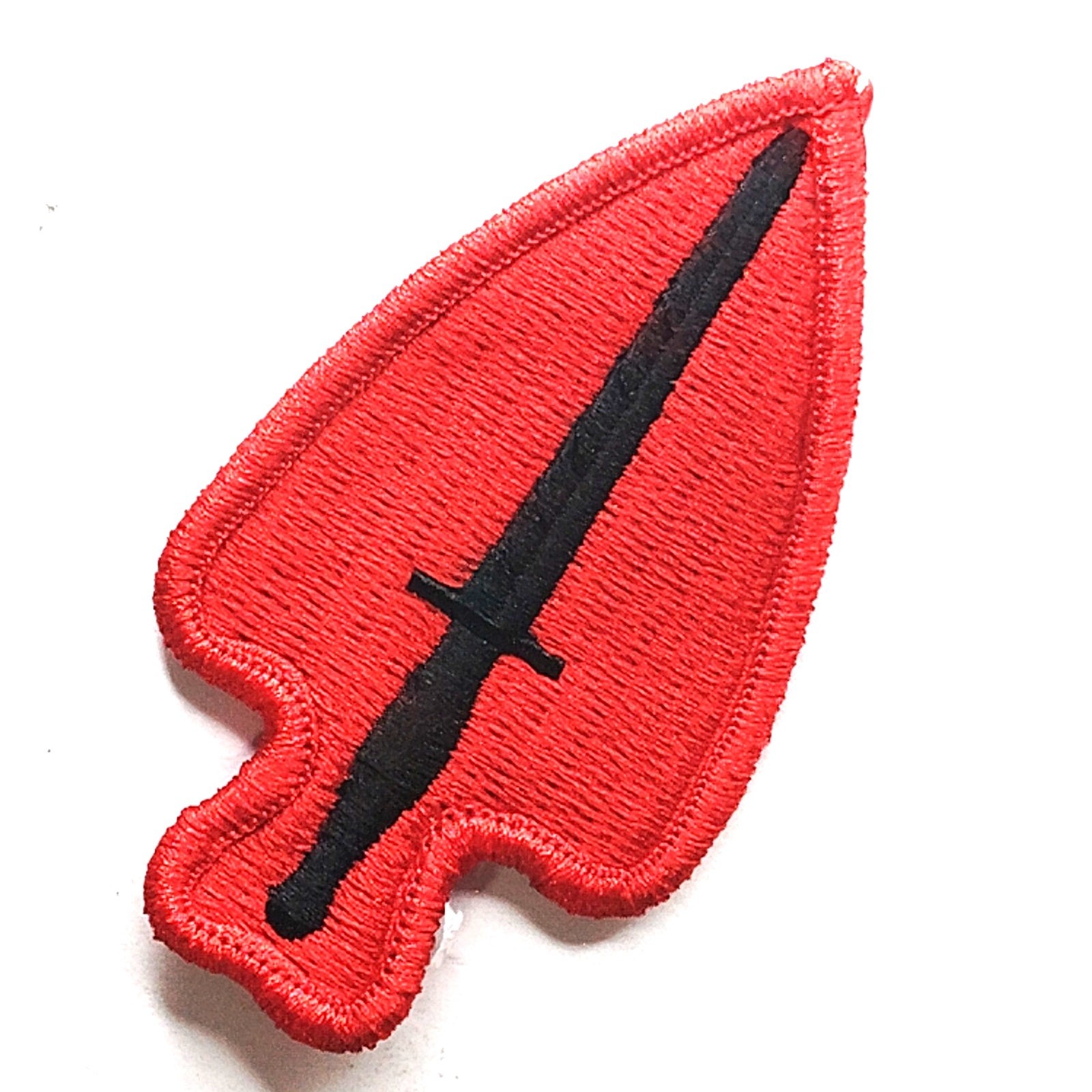 US Army Special Operations Command USASOC Patch Full Color Hook Backing 3.5 x 2"