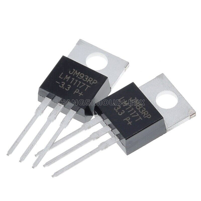 10PCS LM1117T-3.3 TO220 TO-220 LM1117-3.3 LM1117T 3.3V LM1117
