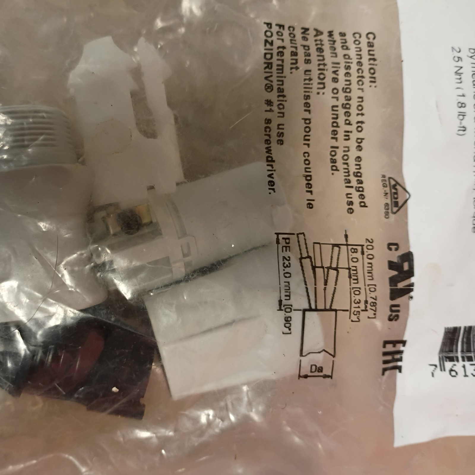 Neutrik NAC3FCB 20A Power Connector