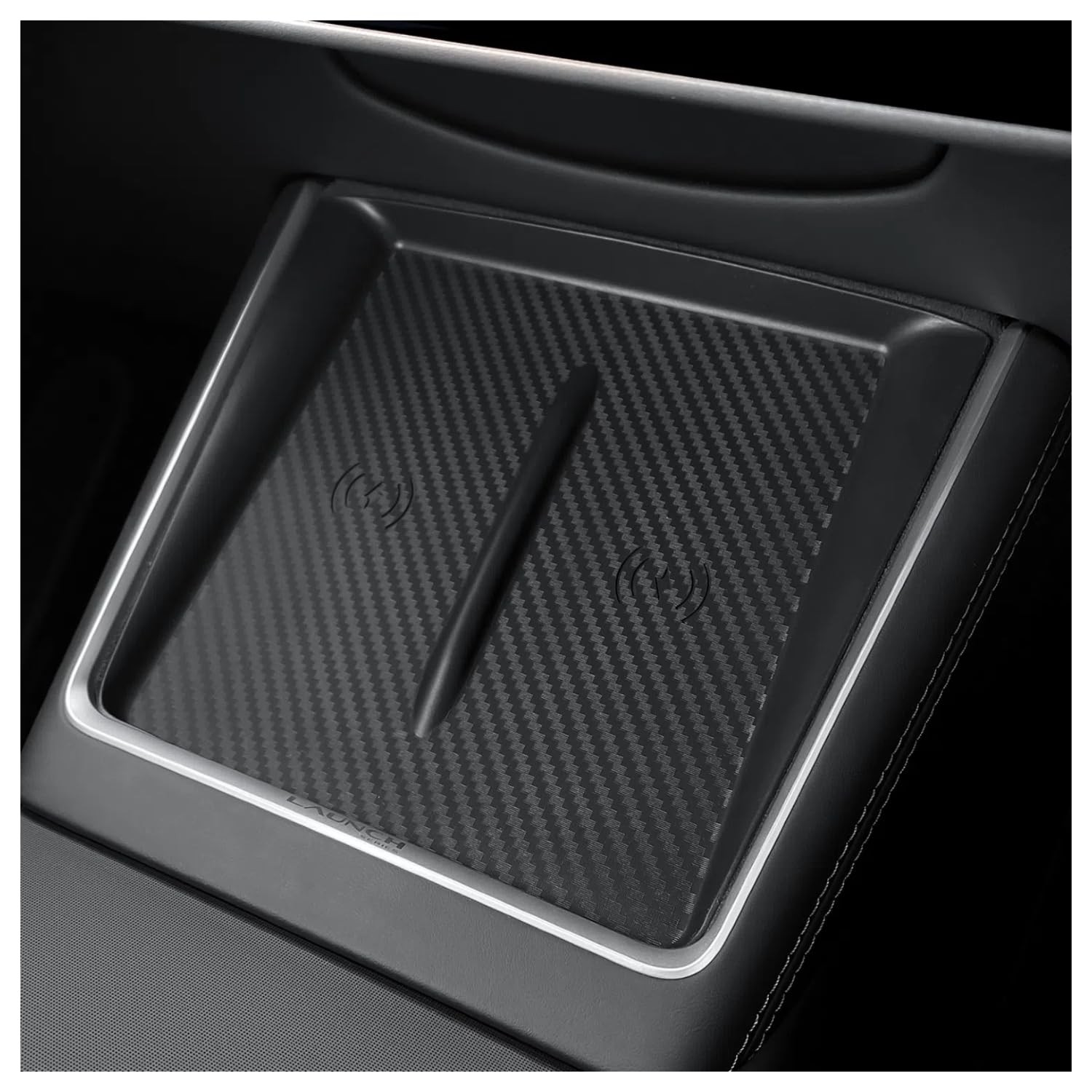 ernica Center Wireless Charger Tesla Model 3 Highland 2024-2026, Black