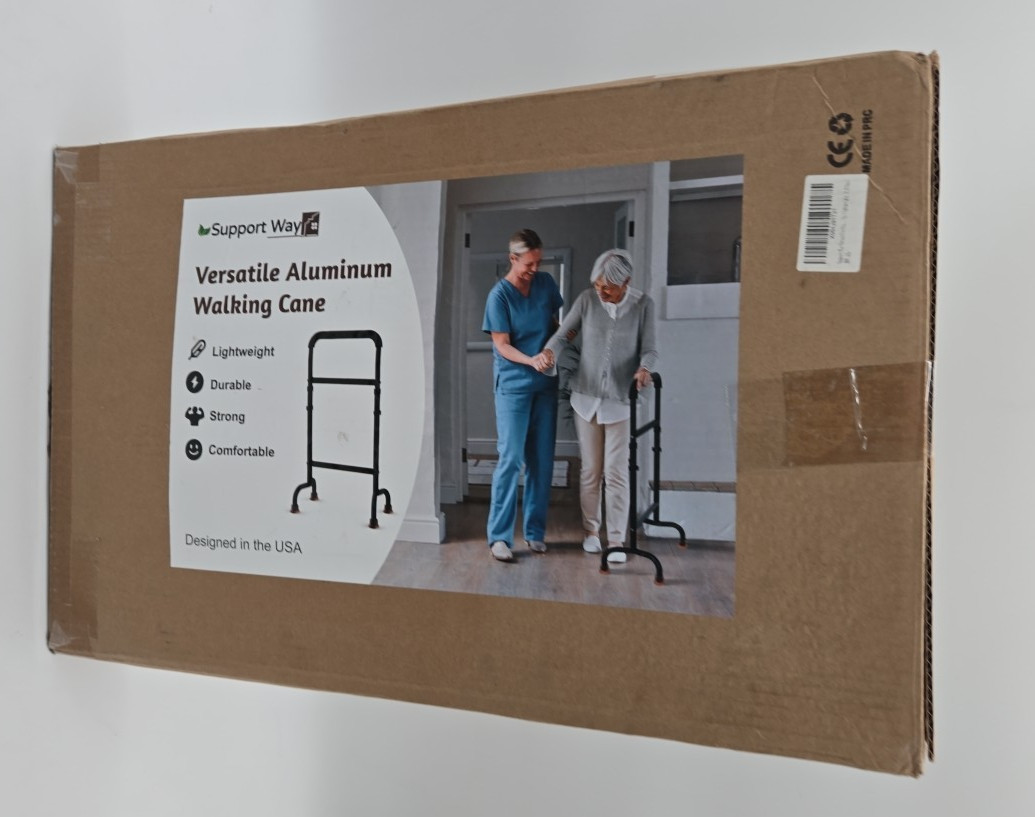 Support Way Versatile Aluminum Walking Cane