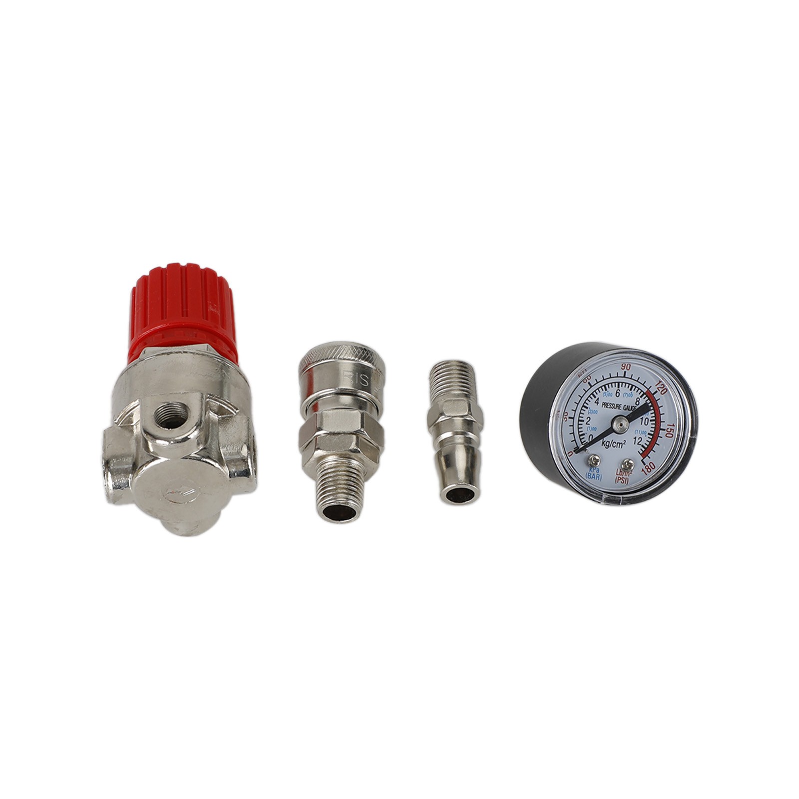 1/4" Pressure Regulator Air Compressor Adjustable Gauge Valve Control 175Psi R10